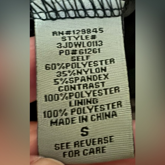 Bailey Blue - Juniors Black Sequin & Lace Above Knee Dress Lined - Picture 5 of 7